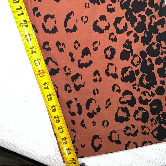 Maeve The Colette Wide Leg Pant Women's Size 30 Petite Leopard Cheetah Boho - Picture 9 of 9